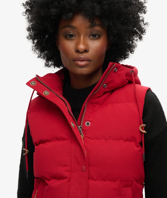 Superdry Everest Hooded Puffer Gilet