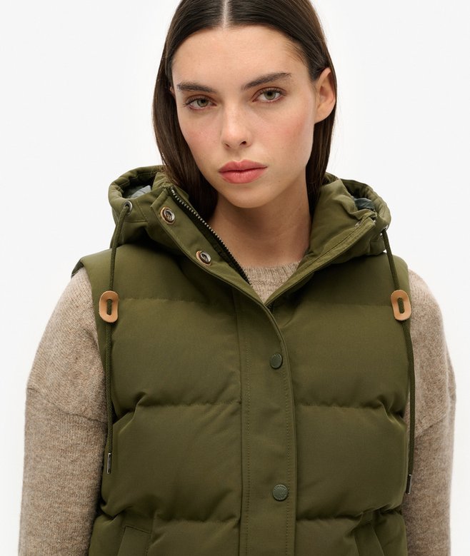 Superdry Everest Hooded Puffer Gilet