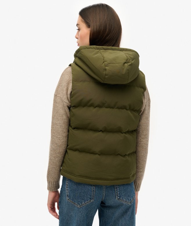 Superdry Everest Hooded Puffer Gilet