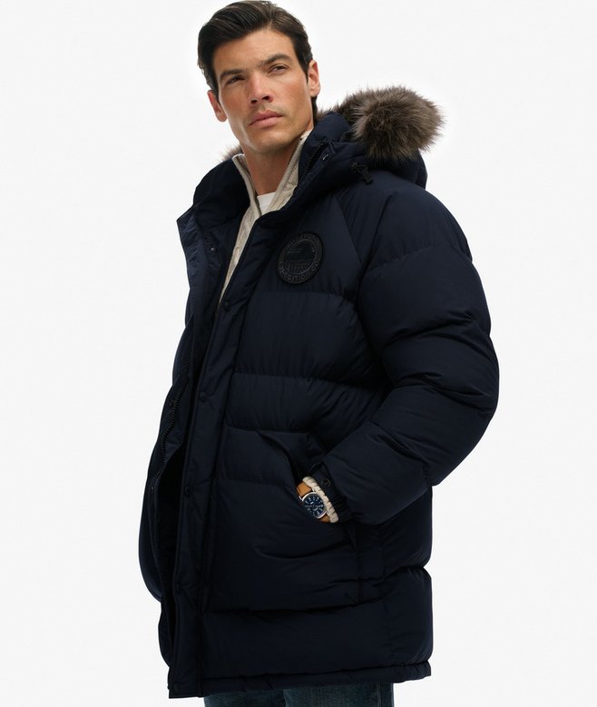 Superdry Everest Longline Baffled Parka
