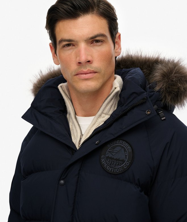 Superdry Everest Longline Baffled Parka