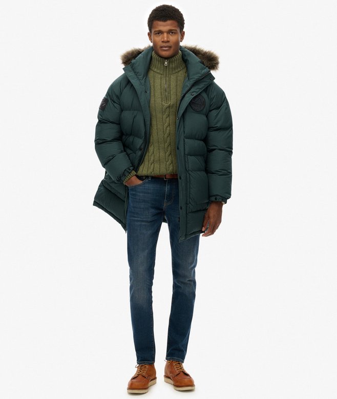 Superdry Everest Longline Baffled Parka