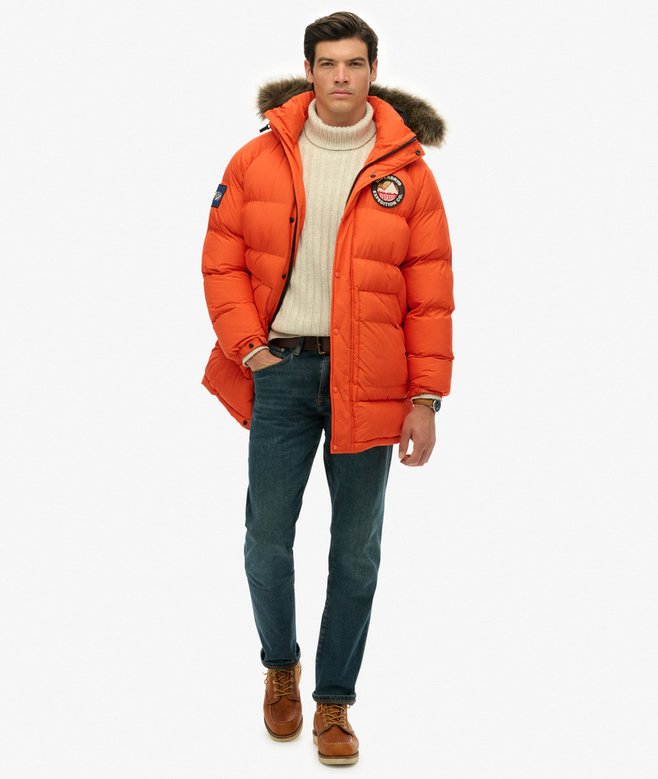 Superdry Everest Longline Baffled Parka