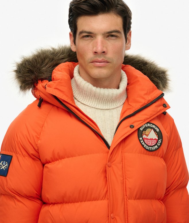 Superdry Everest Longline Baffled Parka