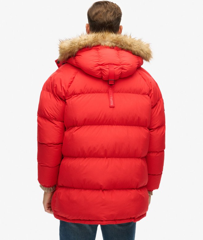 Superdry Everest Longline Baffled Parka Jacket