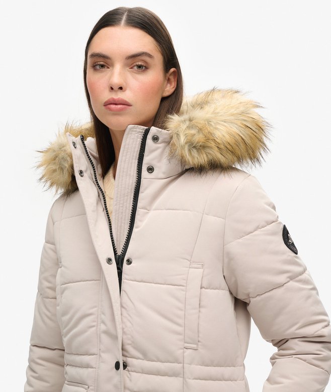 Superdry Everest Longline Puffer Coat