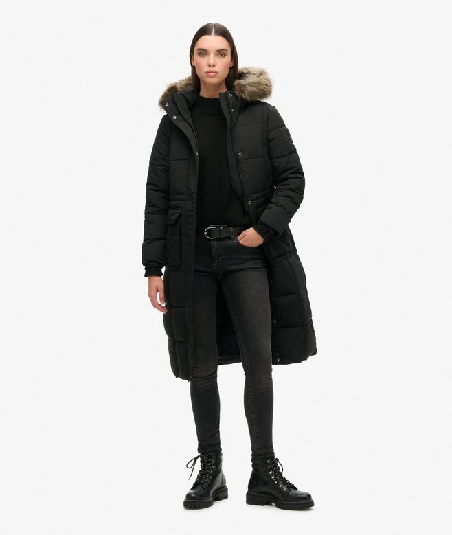 Superdry Everest Longline Puffer Coat