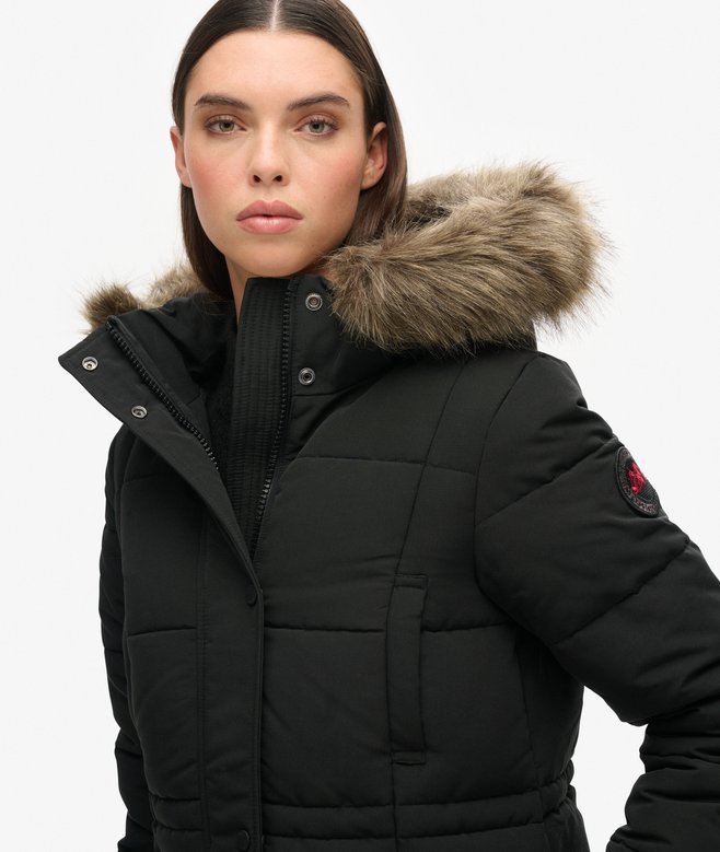 Superdry Everest Longline Puffer Coat