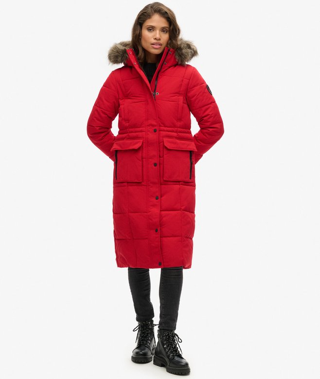 Superdry Everest Longline Puffer Coat