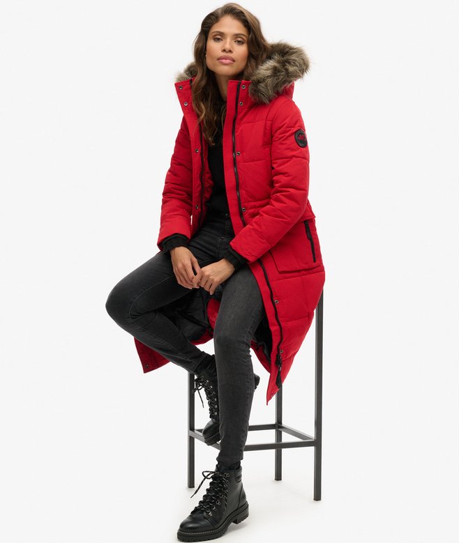 Superdry Everest Longline Puffer Coat