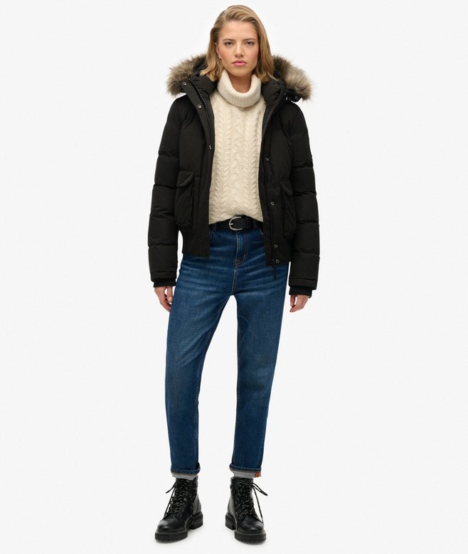 Superdry Everest Microfibre Ella Bomber Jacket