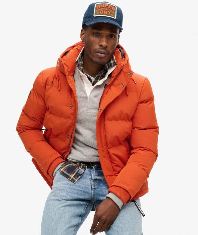 Superdry Everest Short Hooded Puffer Jacket