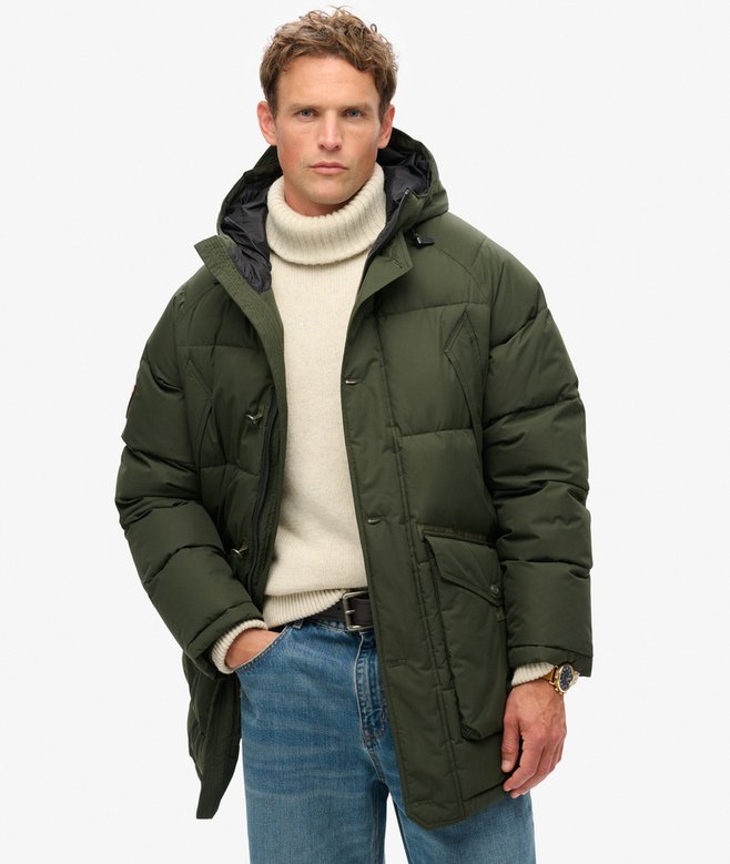 superdry Expedition Puffer Parka Jacket