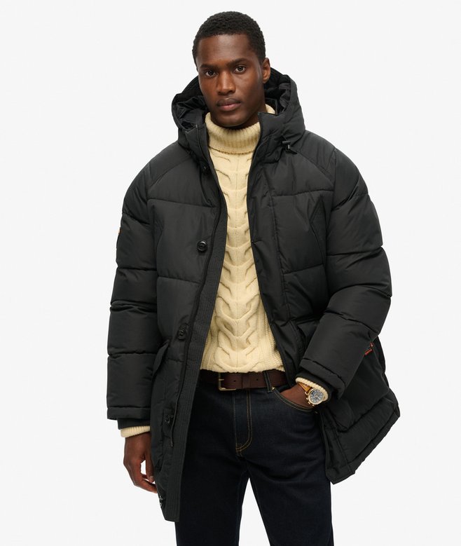 superdry Expedition Puffer Parka Jacket