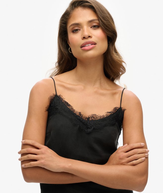 Superdry Eyelash Cami Top