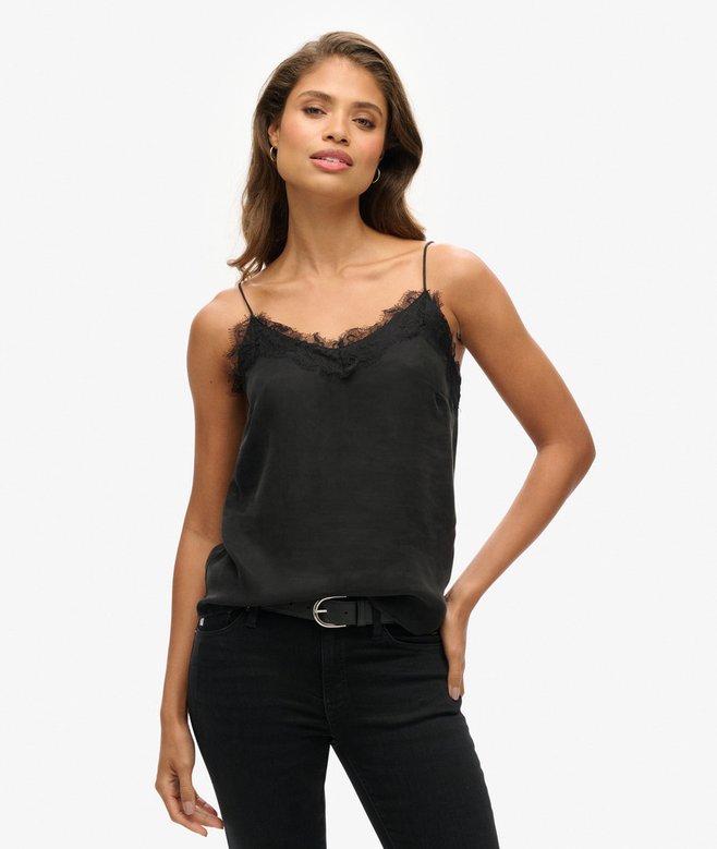 superdry Eyelash Cami Top