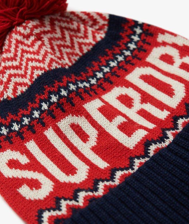 Superdry Fairisle Beanie Hat