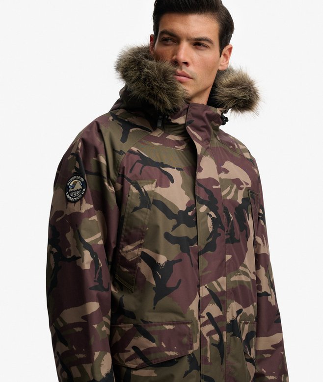 Superdry Faux Fur Waterproof Everest Superdry Robe