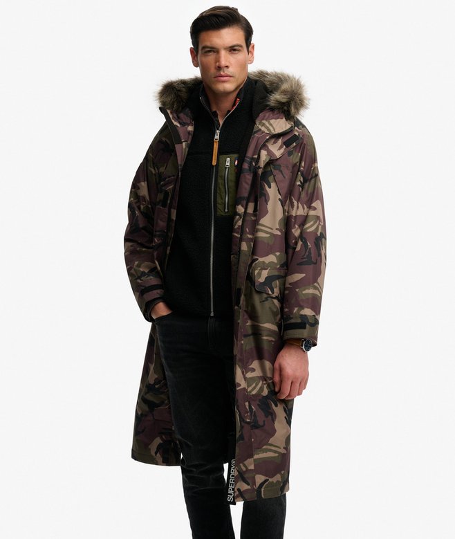 superdry Faux Fur Waterproof Everest Superdry Robe