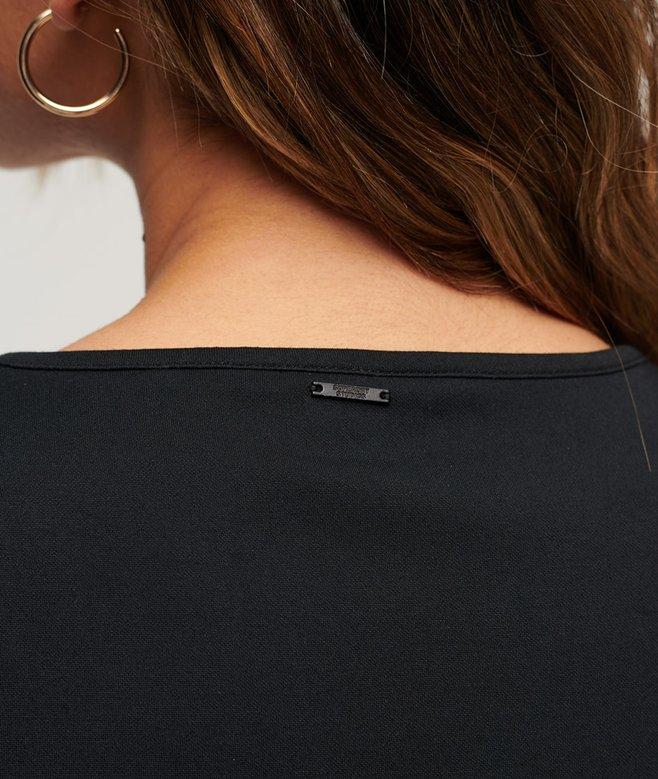 Superdry Flare Sleeve Bodycon Mini Dress