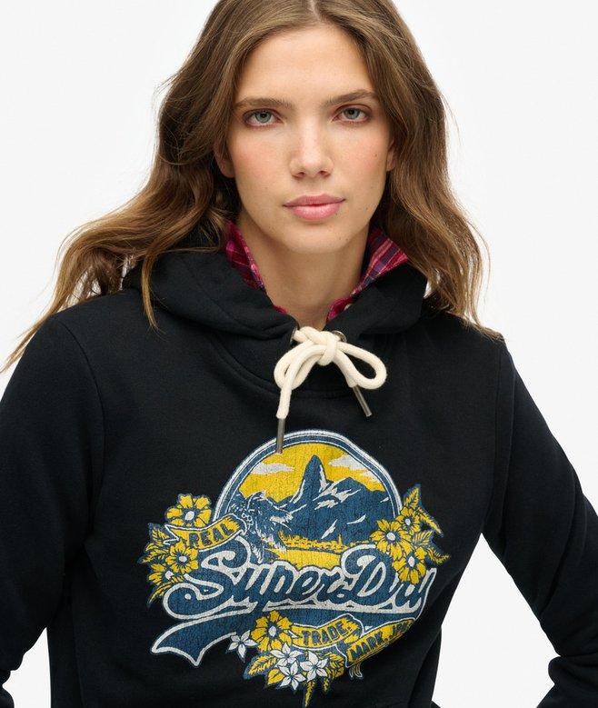 Superdry Floral Hoodie