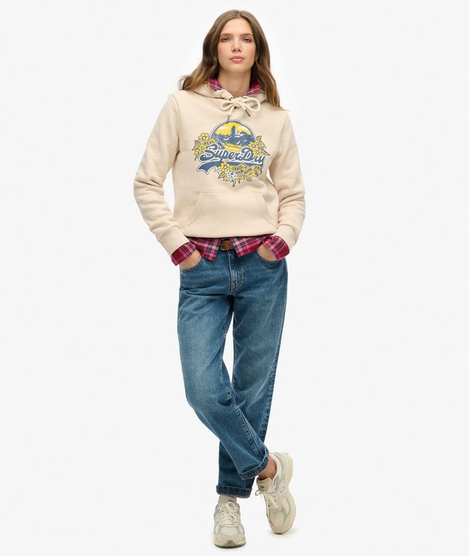 Superdry Floral Hoodie