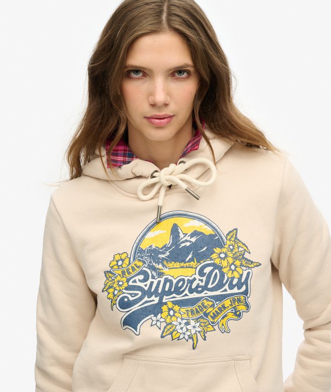 Superdry Floral Hoodie