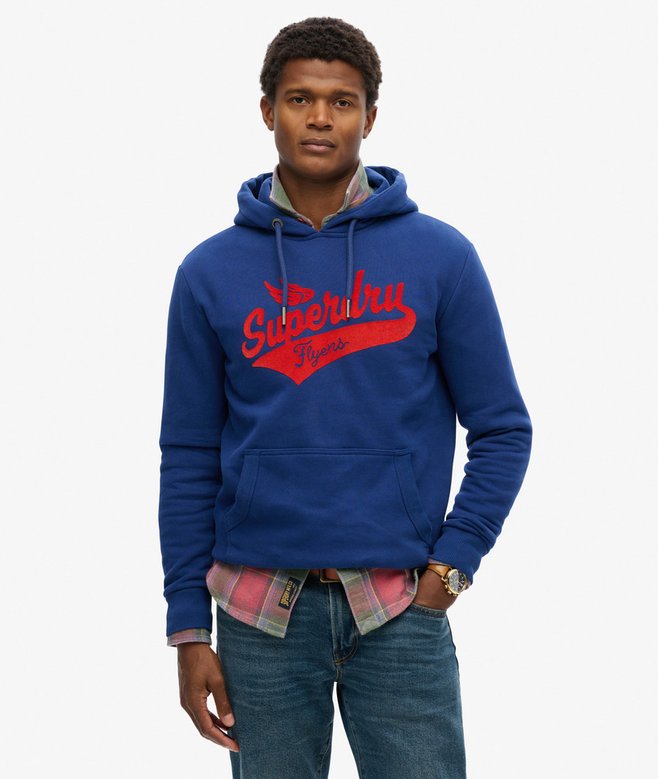 superdry Flyers Script Hoodie
