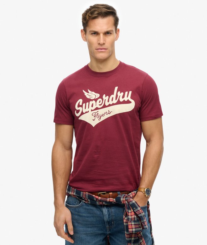 superdry Flyers Script T-Shirt