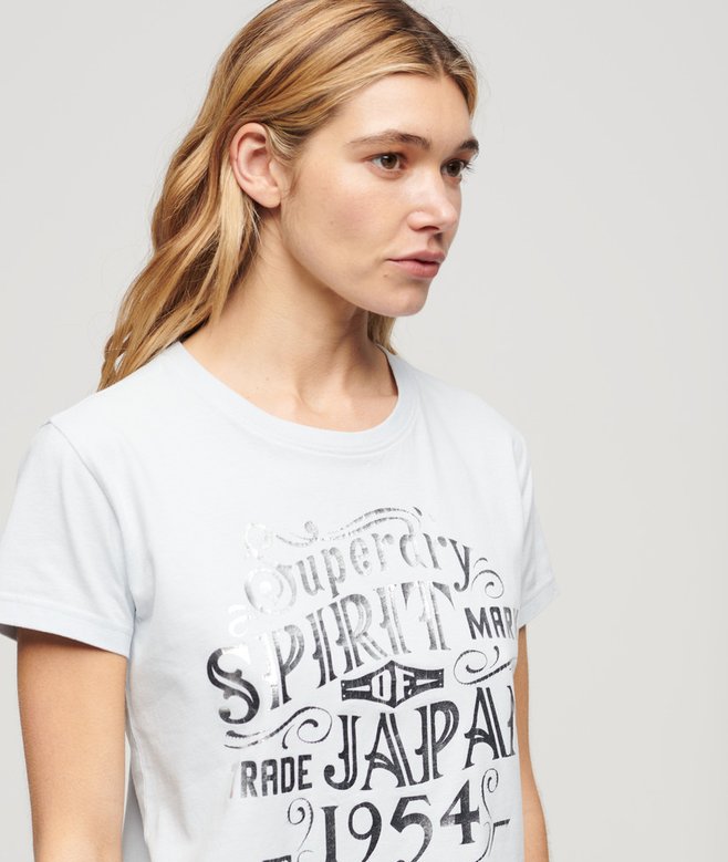 Superdry Foil Workwear Fitted T-Shirt