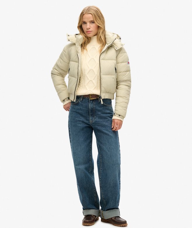 Superdry Fuji Cropped Hooded Jacket