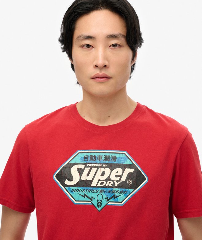 Superdry Gasoline Graphic Relaxed T-Shirt
