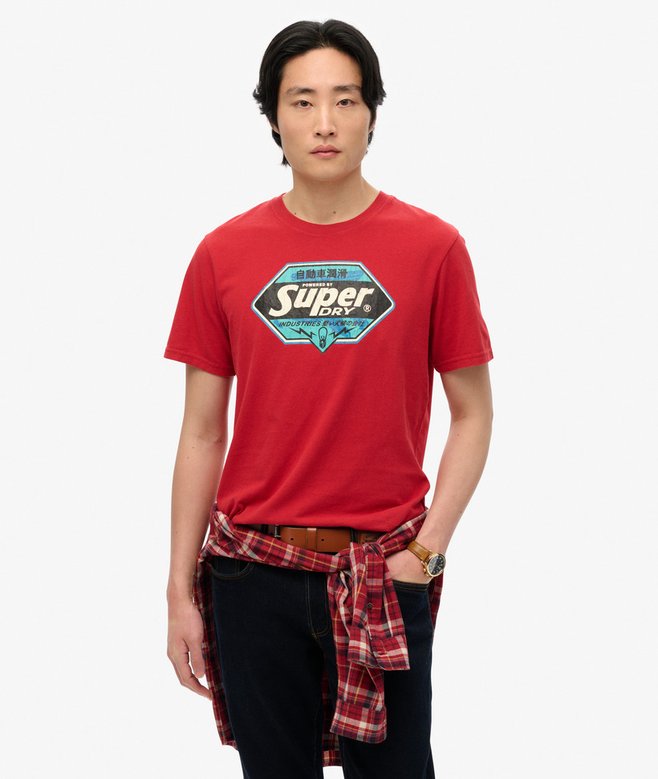 superdry Gasoline Graphic Relaxed T-Shirt