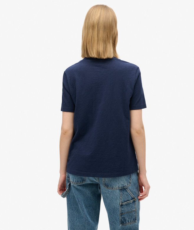 Superdry Glitter Logo Relaxed T-Shirt