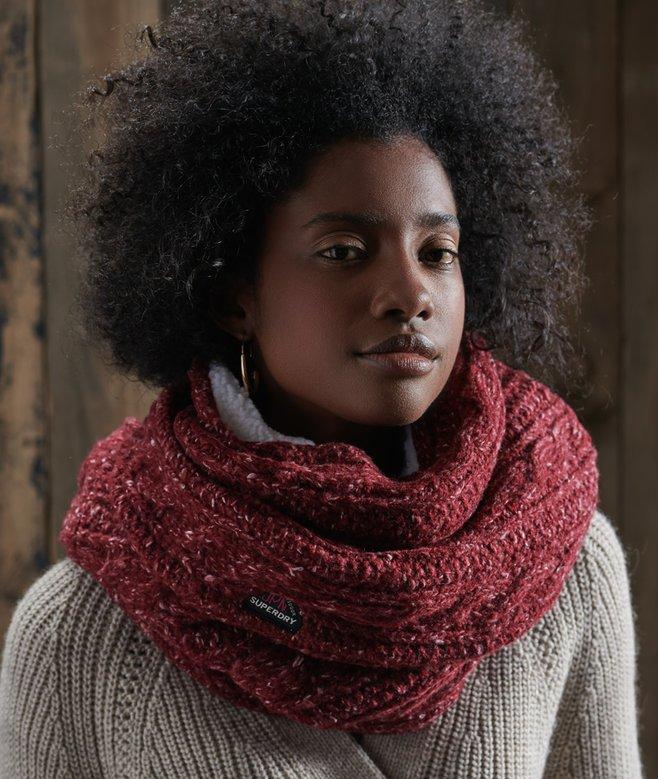 superdry Gracie Cable Snood
