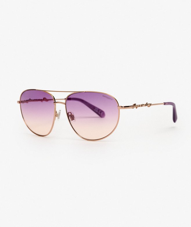 superdry Gradient Lens Aviator Sunglasses