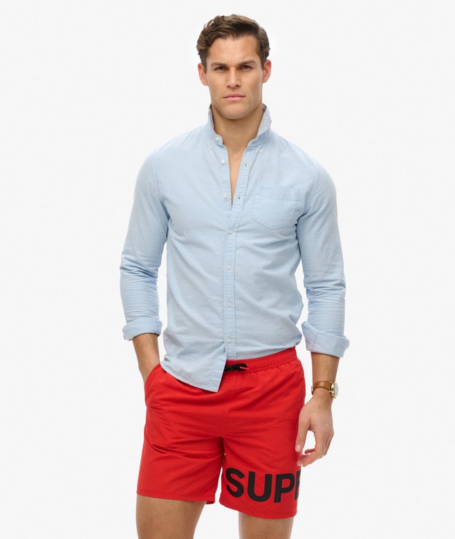 Superdry Graphic 17-Inch Swim Shorts