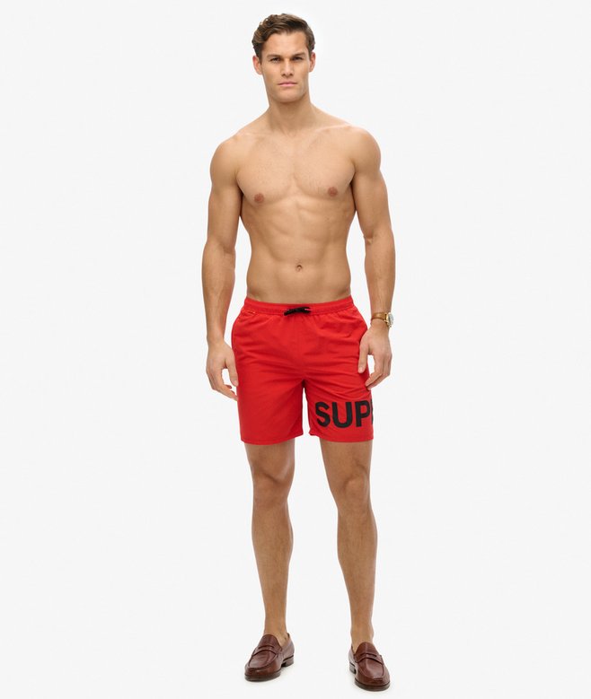 Superdry Graphic 17-Inch Swim Shorts