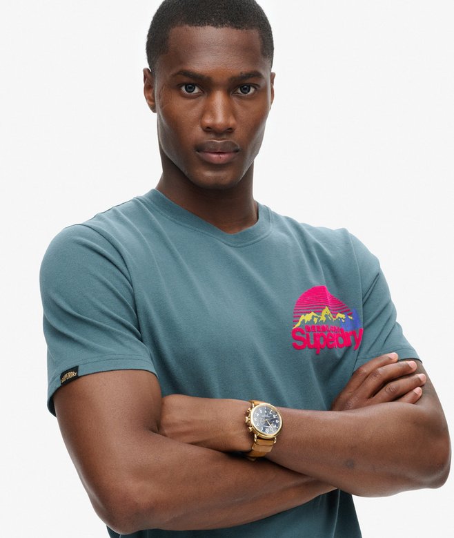 Superdry Great Outdoor Chest Graphic T-Shirt