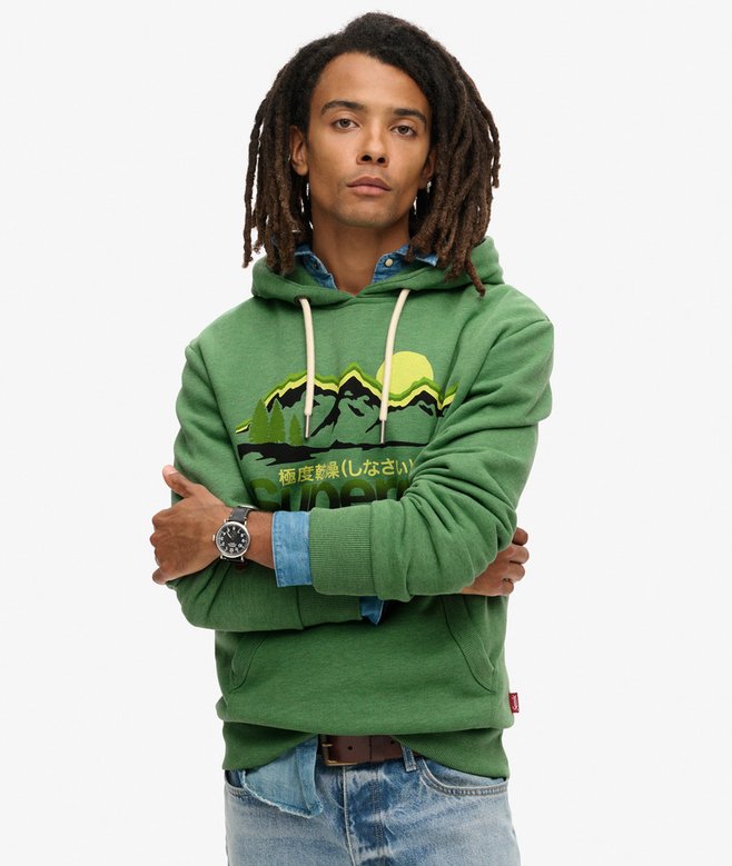 superdry Great Outdoors Graphic Hoodie