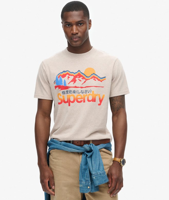 superdry Great Outdoors Graphic T-Shirt