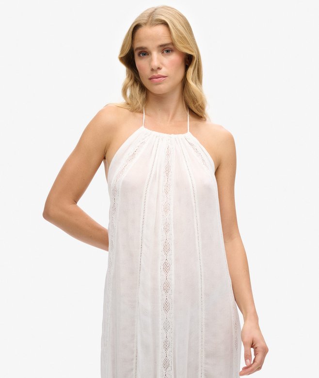 Superdry Halter Neck Midi Dress