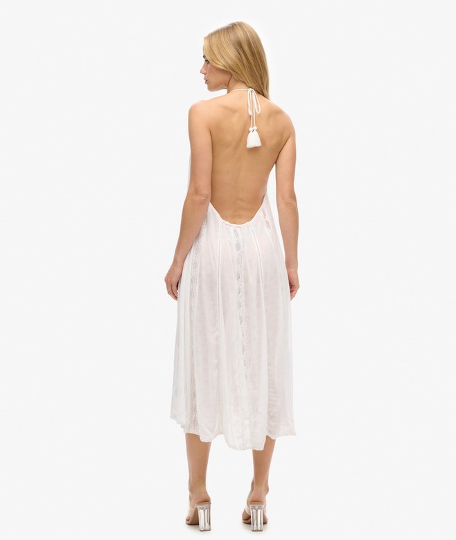 Superdry Halter Neck Midi Dress