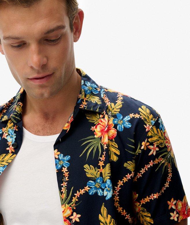 superdry Hawaiian Printed Shirt