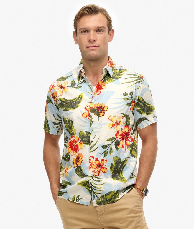 Superdry Hawaiian Printed Shirt
