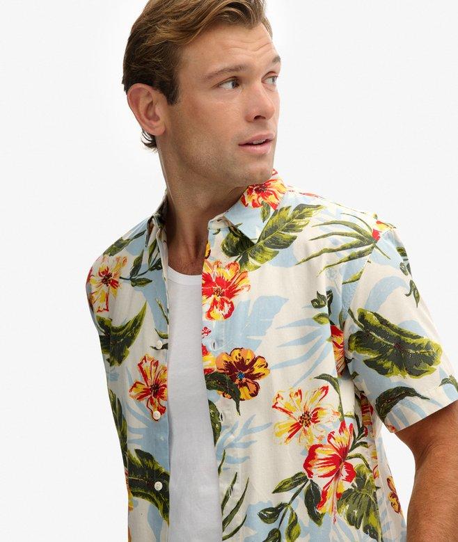 superdry Hawaiian Printed Shirt