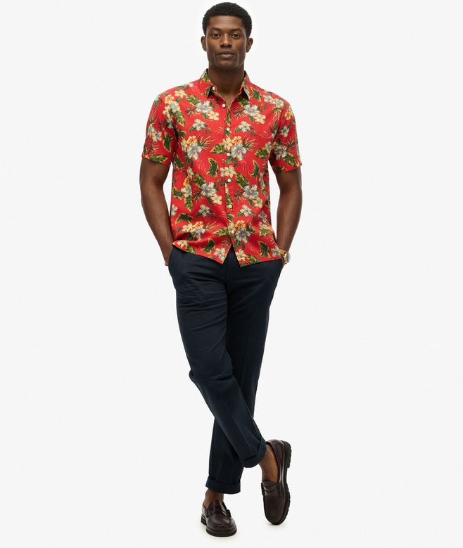 Superdry Hawaiian Printed Shirt