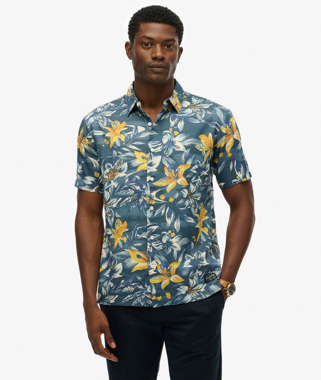 Superdry Hawaiian Printed Shirt