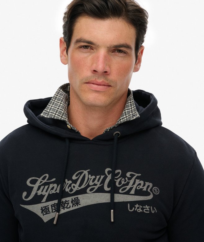 Superdry Heritage Brand Relaxed Hoodie