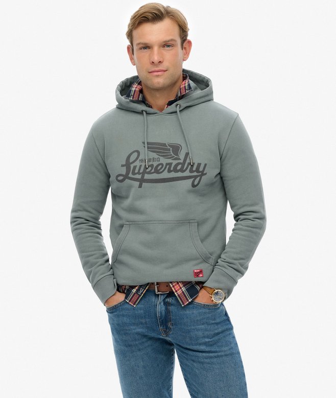 Superdry Heritage Brand Relaxed Hoodie